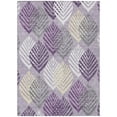 thumbnail image 2 of Addison Rugs Chantille Indoor/Outdoor Transitional Floral Purple Washable Rectangle Rug, 8' x 10', 2 of 6