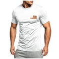 thumbnail image 4 of Leey-World Usa 250th Anniversary T Shirt American Flag Shirts for Men USA Air Force T-Shirt Patriotic 4th of July Tee Memorial Day Gift Tops(White,XL), 4 of 8