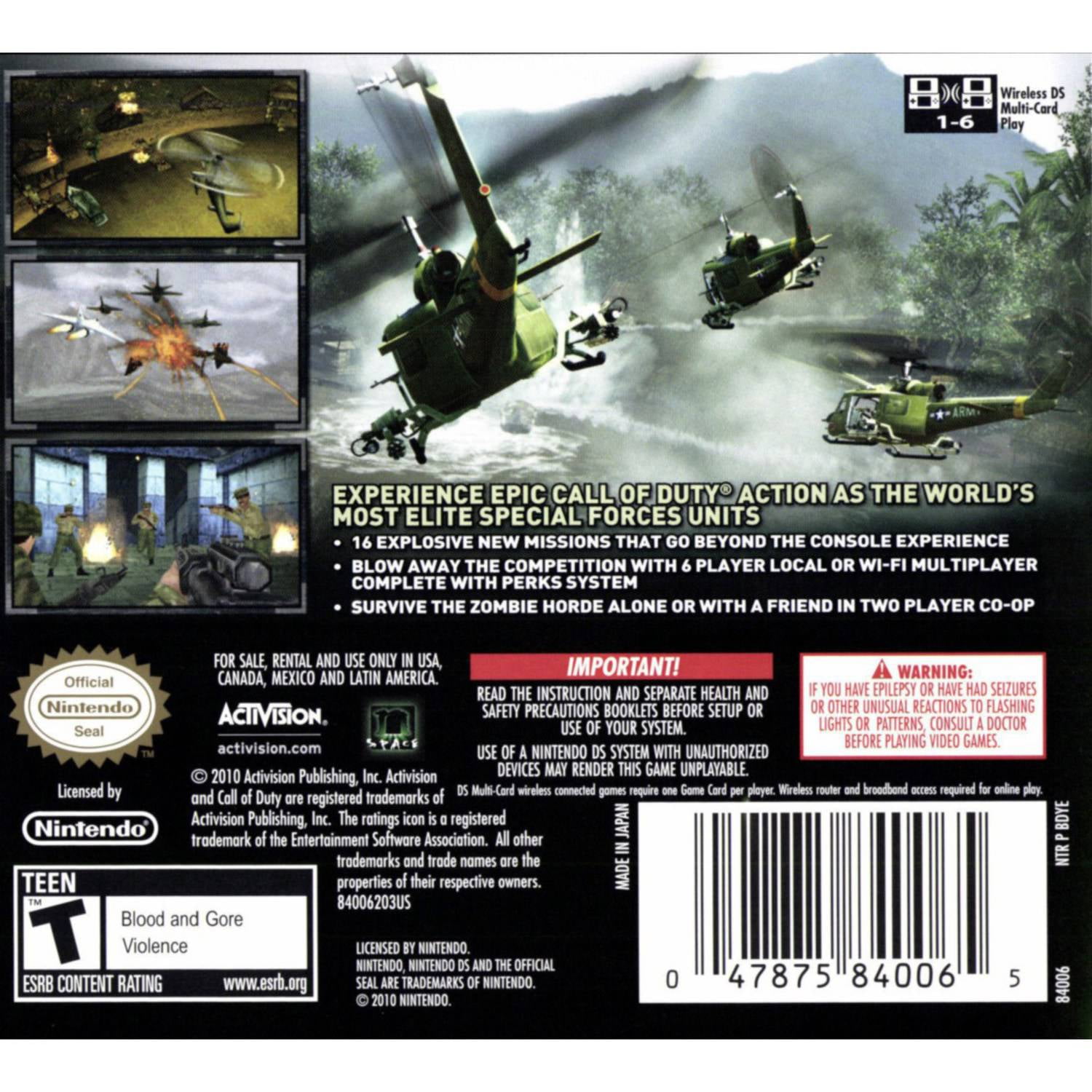 call of duty: black ops (ds) - walmart call of duty: black ops (ds) - walmart