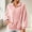 Pink, variant on NominalSnug Fuzzy Fleece Sweatshirts for Women 1/4 Zip up Long Sleeve Top Loose Fit Warm Pullover Jackets with Pocket
