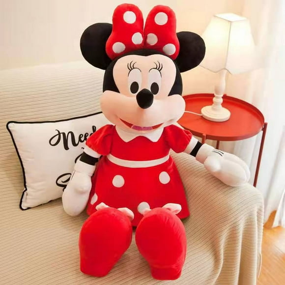 Mickey Mouse Plush Toy School Gift Mickey Minnie Doll-KEEW