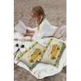 thumbnail image 3 of Pack of 2 Outdoor Pillow Covers, Sunflower Vintage Truck Yellow Buffalo Plaid Farm Waterproof Square Throw Pillowcase Cushion Decorative Pillow Covers for Couch Patio Tent, 20x12 in, 3 of 6