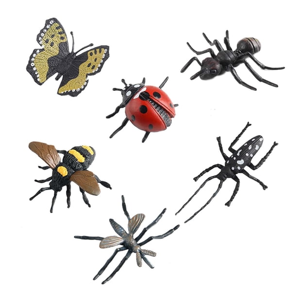 Figuras de Animales Pequeños Strade Fareast Limited 6 Piezas Juguetes Educativos Decoración de Escritorio Estilo A