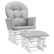 Angel Line Brookside Semi-Upholstered Glider and Ottoman