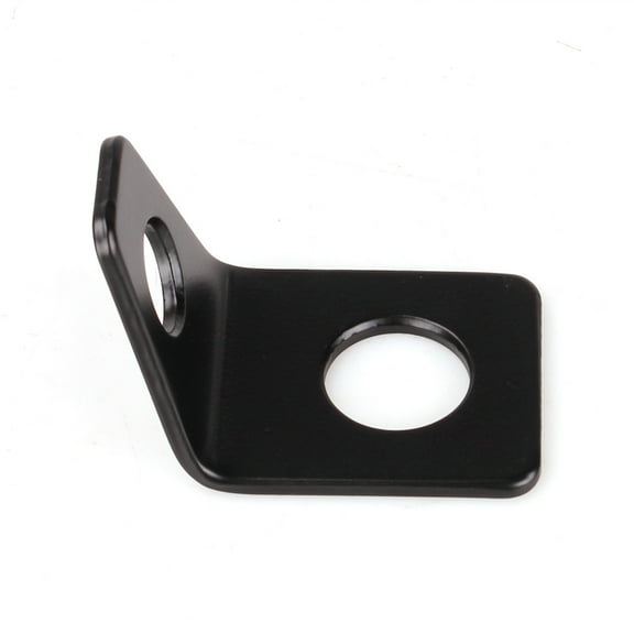 WEUVEB Black L-Shaped Seat Strap Bracket for Car - Mounting Support for Secure Installation