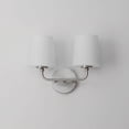 thumbnail image 2 of 12092SWSN Maxim Lighting Bristol - 2 Light Wall Sconce-10 Inches Tall and 13.25 Inches Wide-Satin Nickel Finish, 2 of 4