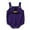 Purple, variant on Utlike Baby Girls Bodysuits Sleeveless Halloween Hallomas Hat Pumpkins Print Newborn Romper Breathable Onesies For Infant Size 3 Months-6 Months
