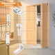 thumbnail image 3 of Scienceny Herrajes para puertas de armario de acero inoxidable, 10 Uds., reemplazo y actualización con Kit de reparación de herrajes para Herramientas y ferretería, 3 of 6