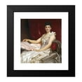 thumbnail image 2 of Frederic Leighton 12x13 Black Modern Framed Museum Art Print Titled - Portrait of Amy Augusta, Lady Coleridge, 2 of 5