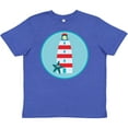 thumbnail image 3 of Inktastic Lighthouse Nautical Beach Youth T-Shirt, 3 of 5