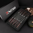 thumbnail image 2 of XITUO Kitchen Chef Knife Set,10 Piece High Carbon Stainless Steel Knives Pakkawood Handle, Ultra Sharp Cooking Knife & Gift Box (10PCS Chef Knife Set), 2 of 8