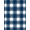Blue White, Pattern 20, variant on ODIKA Plaid Border Traditional Checked Geometric Print Checkered Front Stain Resistant Low Profile for Dorm Room, Small Living Apartment