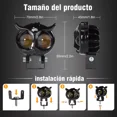 thumbnail image 2 of Par Faros Auxiliares Led De Lupa Punkzz Para Auto Moto 80w, 2 of 7