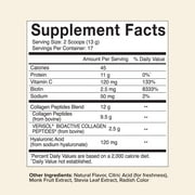 Great Lakes Wellness Advanced Collagen Peptides, Raspberry Lemonade, 8 oz (227 g)