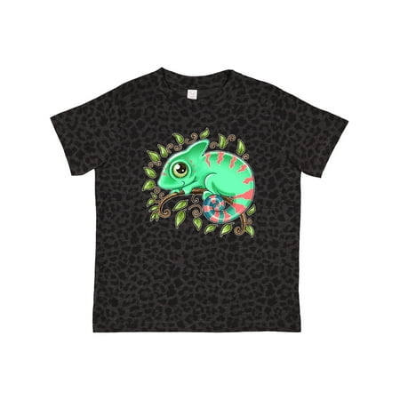 

Inktastic Tiny Cute Chameleon Gift Toddler Boy or Toddler Girl T-Shirt