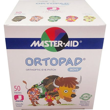 Ortopad Boys Eye Patches - Junior Size (50 Per (The Best Eye Patch)