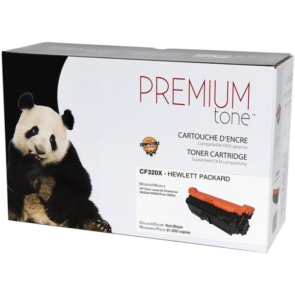 Premium Tone Toner Cartridge - Alternative for Hewlett Packard CF320X - Black