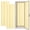 Color 1, variant on 2 Pcs School Locker Magnetic Wallpaper 12" x 36" Watercolor Pastel Wavy Vertical Stripe Abstract Reusable Removable Locker Accessories Back to School Supplies