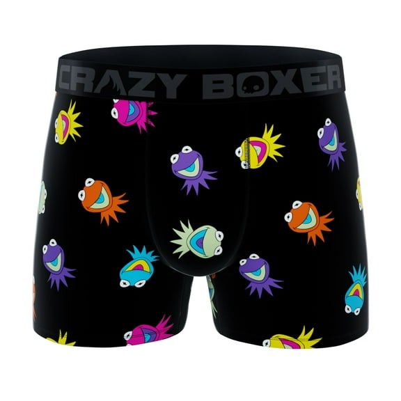 CRAZYBOXER Men's Underwear The Muppet Show Comfortable Soft Boxer Brief Breathable