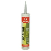 Red Devil 0606 Zip-A-Way Removable Weather Stripping Sealant, 10.1 Oz, Clear