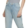 thumbnail image 2 of DKNY Jeans Womens Foundation Dark Wash Denim Comfort Fit Ankle Jeans, 2 of 3