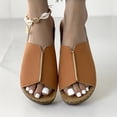thumbnail image 1 of House Shoes Sandalias Cuña Con Plataforma para Mujer Soporte El Interiores Y Exteriores, 1 of 9