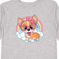 thumbnail image 4 of Inktastic Corgi Gifts Dog Lover Girls Long Sleeve Toddler T-Shirt, 4 of 5