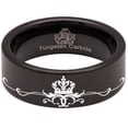 thumbnail image 5 of Tiara Tungsten Carbide Ring, 5 of 9