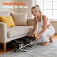 thumbnail image 6 of Rock Stepper Side-to-Side with 3D Lateral Motion for Home Workout, Low-Impact Compact Stepper Machine with Resistance Bands, Digital Monitor, 330lb Capacity Steppers for Exercise at Home, 6 of 8