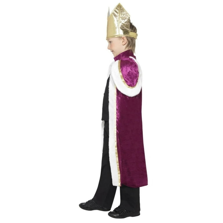 Kiddy King Costume Kids Purple White Kiddy King Costume Kids Purple White
