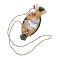 thumbnail image 4 of Resin Rabbit Adornment,Classic Design for Outdoor Spaces,Fun Scene Enhancer, 4 of 5