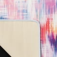thumbnail image 5 of Safavieh Daytona Ellery Geometric Polyester Machine Washable Area Rug, Ivory/Pink, 5'1" x 7'6", 5 of 9