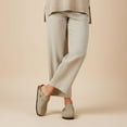 thumbnail image 6 of Cushionaire Hana Women's Clogs | Comfortable Vegan Suede Clogs for Women | Slip On Potato Shoes with Cork Footbed & Arch Support | Memory Foam, Wide Widths Available, 6 of 23