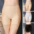 thumbnail image 2 of huanledash Women Safty Pants Stretchy See-through Mesh Patchwork High Waist Tummy Control Safty Shorts Female Clothes, 2 of 8