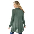 thumbnail image 2 of Woman Within Plus Size Lightweight Open Front Cardigan Sweater, 2 of 6