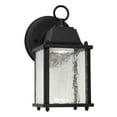 thumbnail image 3 of Forte Lighting 17103-04 1 Light 9" Tall Led Outdoor Wall Sconce - Black, 3 of 3