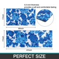 thumbnail image 7 of Pioneer Flower Floral Print Pattern Kitchen Rugs Sets Of 2,Anti Fatigue Kitchen Mat Rugs Non Slip Washable,Decorative Kitchen Floor Mats for Kitchen,Sink,Laundry,17"x30"+17"x47", 7 of 7