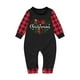 thumbnail image 2 of Pijamas familiares europeos con estampado navideño de moda, traje para padres e hijos, monos de poliéster para bebés., 2 of 3
