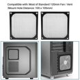thumbnail image 3 of 4Pack Computer Fan Filter Grills Stainless Steel Wire Mesh,Black, 3 of 4