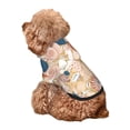 thumbnail image 4 of Bingfone Tropical Beach Sea Shell Dog Clothes Hoodie, Pet Winter Coat,Puppy Sweatshirts for Small Dogs Boy Girl,Suitable for All Breeds-X-Small, 4 of 6