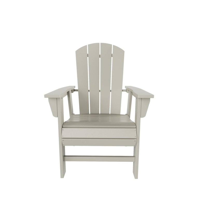 WestinTrends Malibu Adirondack Dining Chair, Sand photo 7