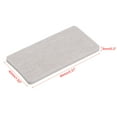 thumbnail image 2 of Unique Bargains Tampons Adhésifs pour Meubles Tampons en Feutre 84x42x5mm Protecteur de Sol Rectangle Beige 4 Pcs, 2 of 6
