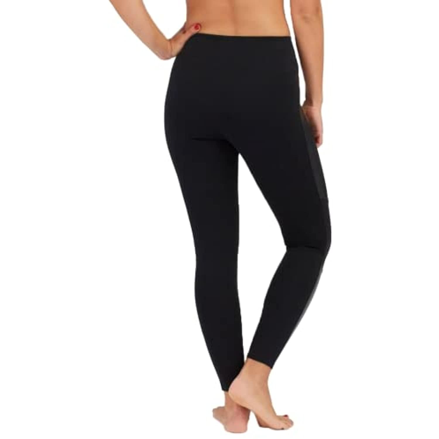 Spanx Look At Me Now Seamless Moto Leggings - 50193R - Very Black - Size  Large