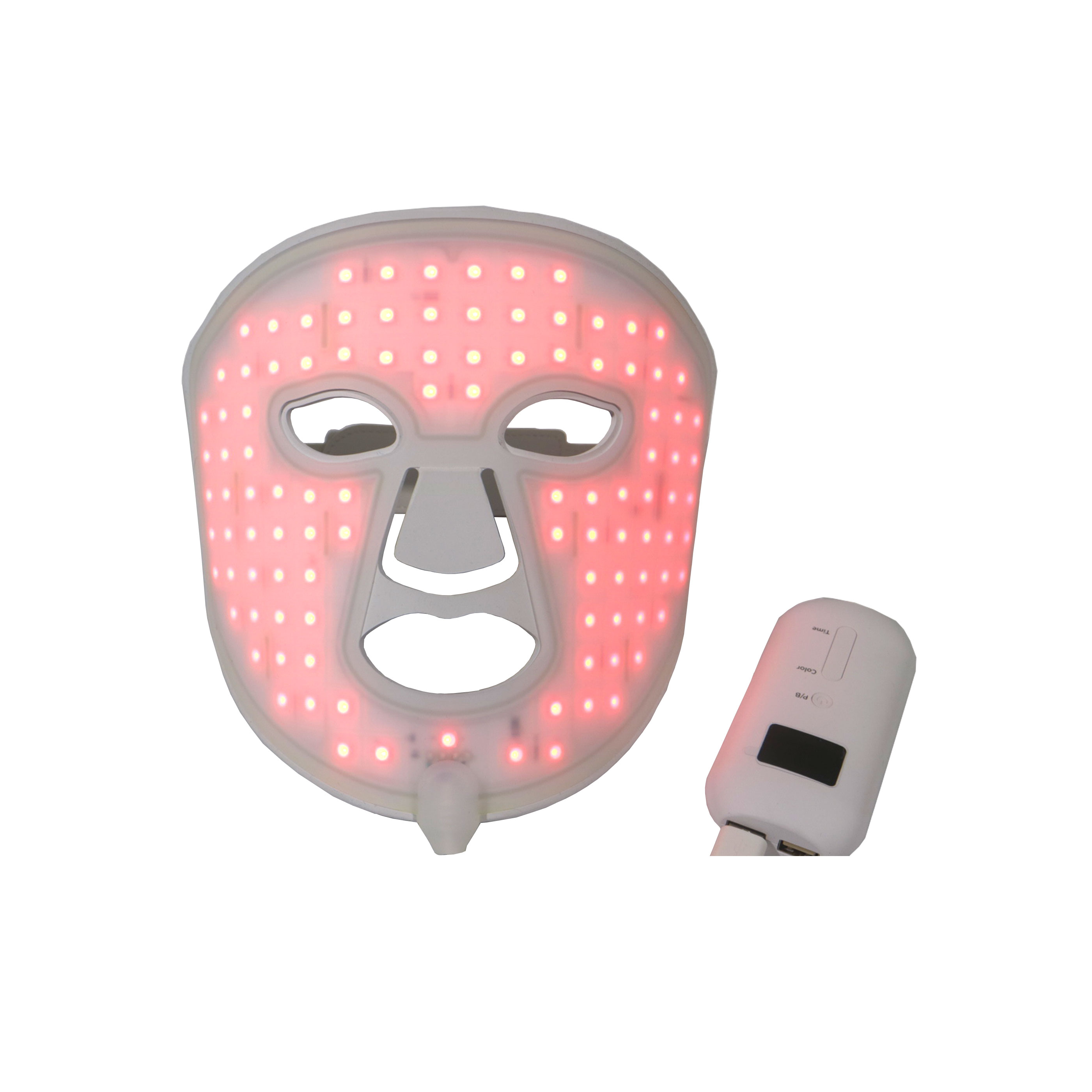 American Wellness Authority Red Light Device for Face & Neck with 7-Color LED Light Modes