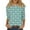 z#Light Blue, variant on Valentines Day Gifts! Titcea Valentines Sweater Women Fashion Print Long Sleeve Crew Neck Heart Sweater Loose Comfort Casual Top