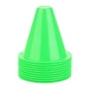 thumbnail image 1 of 10pcs Soccer Training Cone Football Barriers Plastic Marker Holder Accessory (Green), 1 of 1