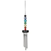 Woodstock Windchimes Woodstock Pocket Chakra Chime, Wind Chimes For Outside, Wind Chimes For Garden, Patio, and Outdoor Décor, 11"L