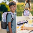 thumbnail image 5 of HUIACONG Sky Star Pink Axolotl Backpack for Girls, Functional 4PCS Set Including Water Bottle and Lunch Bag, Daily School Bag for Girls Teens Ages 12-16, 5 of 7