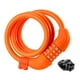 thumbnail image 3 of Candado de bicicleta con contraseña, accesorio portátil para bicicletas de 120 cm, bicicleta Naranja, 3 of 9