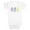White, variant on Infant's Care Bears Cheer Bear Funshine Bear and Wish Bear Bodysuit